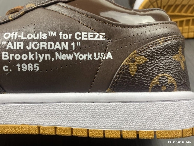 Bmlin shoes Jordan OW Air LOW x 1 AJ1 Off-Louis 0802